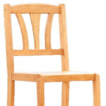 48" Brown Low Back Indoor Outdoor Bar Stool With Footrest