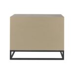 Natural Solid Wood Sideboard with Three Drawers and Countertop