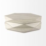 48 Inch Solid Wood Hexagon Lift Top Coffee Table 13 48 Inch Solid Wood Hexagon Lift Top Coffee Table
