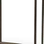 29-Inch Brown Leather and Iron Backless Bar Stool 17 29-Inch Brown Leather and Iron Backless Bar Stool
