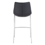 30 Inch Black and Silver Steel Bar Stools (Set of 2) 13 30 Inch Black and Silver Steel Bar Stools (Set of 2)