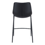 30 Inch Black Steel Low Back Bar Stools (Set of 2) 13 30 Inch Black Steel Low Back Bar Stools (Set of 2)