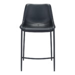 30 Inch Black Steel Low Back Bar Stools (Set of 2) 12 30 Inch Black Steel Low Back Bar Stools (Set of 2)