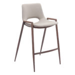 26 Inch Beige and Brown Steel Counter Height Bar Stools (Set of 2) 11 26 Inch Beige and Brown Steel Counter Height Bar Stools (Set of 2)