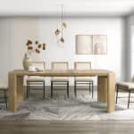 Modern Driftwood Dining Side Chairs Rubberwood and Oak (Set of 2) 14 Modern Driftwood Dining Side Chairs Rubberwood and Oak (Set of 2)