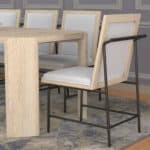 Modern Driftwood Dining Side Chairs Rubberwood and Oak (Set of 2) 13 Modern Driftwood Dining Side Chairs Rubberwood and Oak (Set of 2)