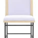 Modern Driftwood Dining Side Chairs Rubberwood and Oak (Set of 2) 16 Modern Driftwood Dining Side Chairs Rubberwood and Oak (Set of 2)