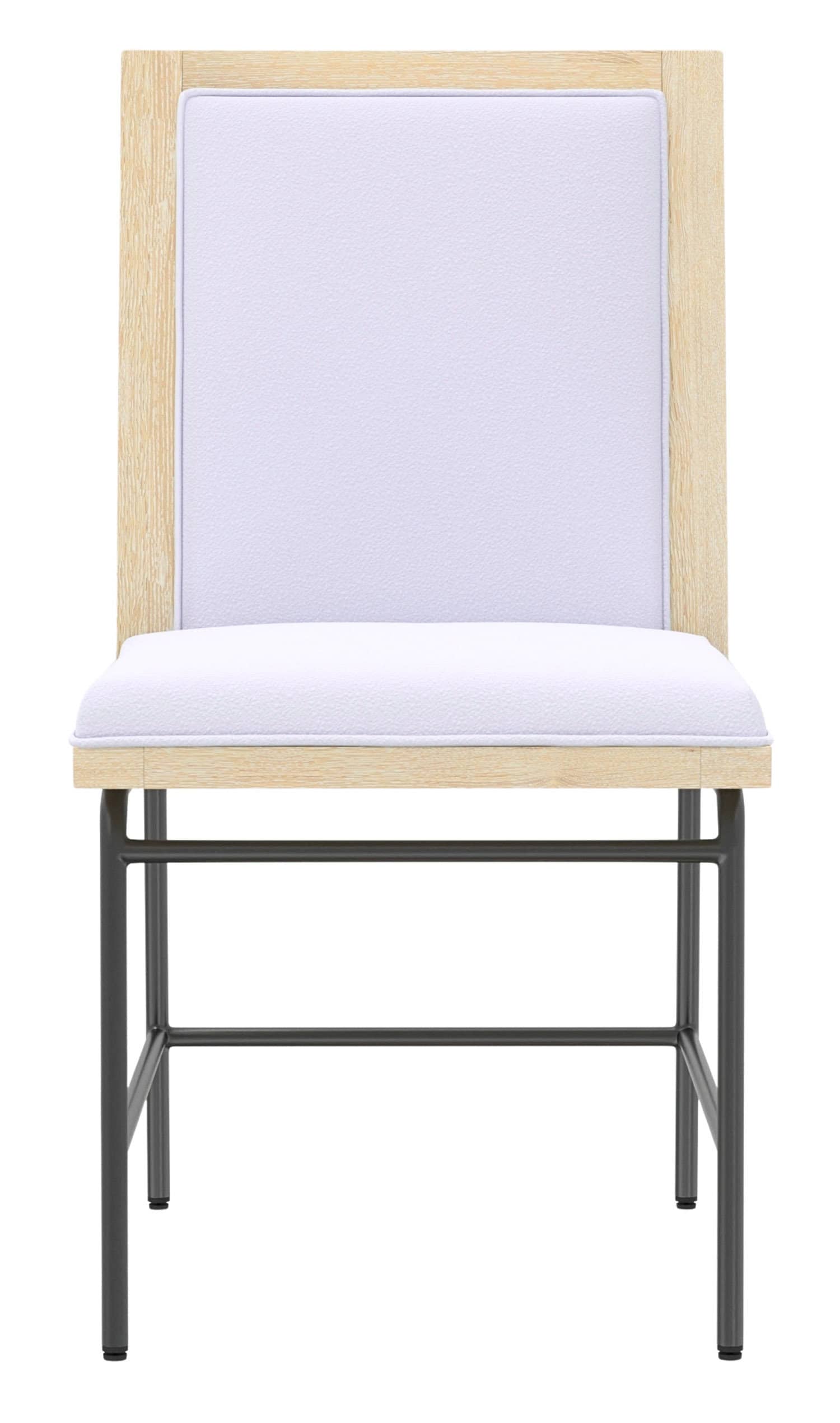 Modern Driftwood Dining Side Chairs Rubberwood and Oak (Set of 2) 16 Modern Driftwood Dining Side Chairs Rubberwood and Oak (Set of 2)