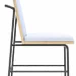 Modern Driftwood Dining Side Chairs Rubberwood and Oak (Set of 2) 17 Modern Driftwood Dining Side Chairs Rubberwood and Oak (Set of 2)