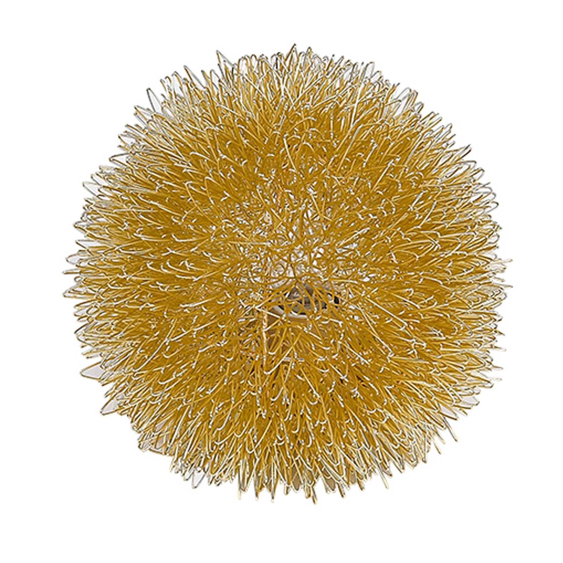 Gold Metal Sunburst Accent Lamp with Chic Rose Gold Design 3 Gold Metal Sunburst Accent Lamp with Chic Rose Gold Design - Image 3