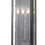 Charleston Oil-Rubbed Bronze 3-Light Shadowbox Wall Light