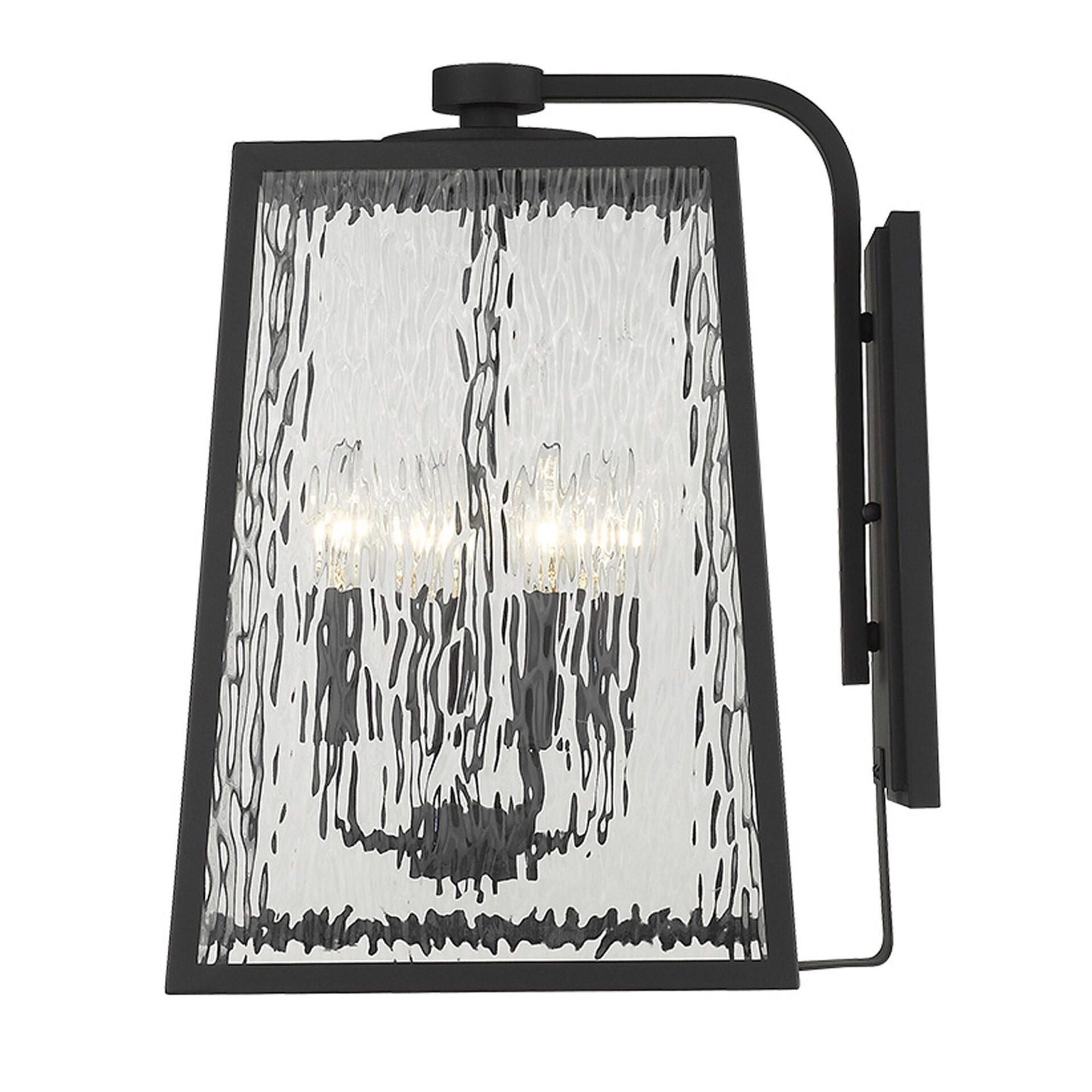 Hirche Modern Matte Black 4-Light Wall Sconce 1 Hirche Modern Matte Black 4-Light Wall Sconce