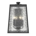 Hirche Modern Matte Black 4-Light Wall Sconce 9 Hirche Modern Matte Black 4-Light Wall Sconce