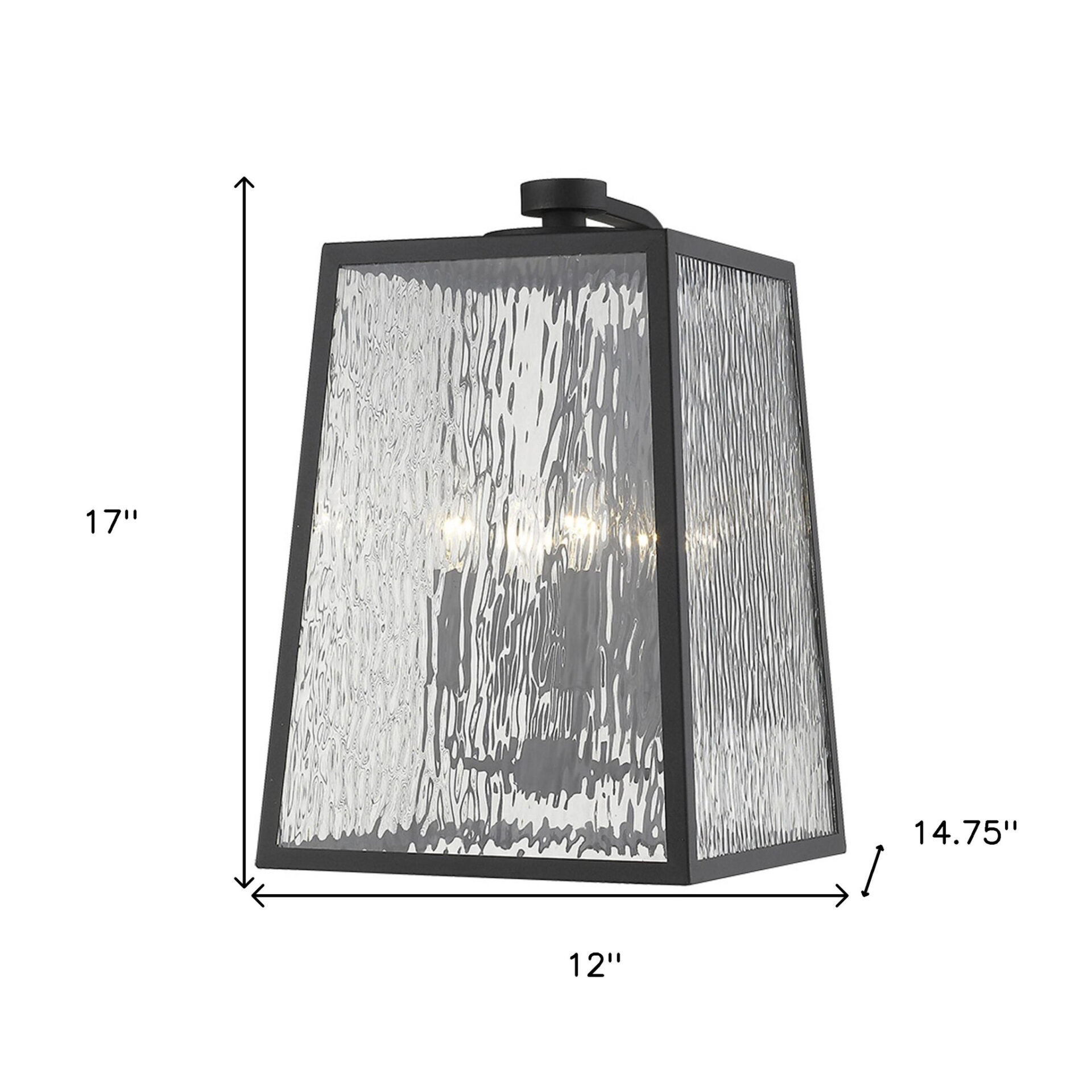 Hirche Modern Matte Black 4-Light Wall Sconce 5 Hirche Modern Matte Black 4-Light Wall Sconce - Image 5