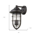 Dylan Nautical Oil-Rubbed Bronze 3-Light Wall Sconce 12 Dylan Nautical Oil-Rubbed Bronze 3-Light Wall Sconce
