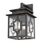 Calvert Oil-Rubbed Bronze 3-Light Exterior Wall Sconce