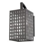 Letzel Oil-Rubbed Bronze 3-Light Wall Mount with Seedy Glass 9 Letzel Oil-Rubbed Bronze 3-Light Wall Mount with Seedy Glass