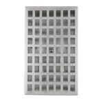 Letzel Satin Nickel 2-Light Wall Sconce with Seedy Glass