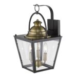 Savannah Colonial 3-Light Oil-Rubbed Bronze Wall Lantern