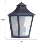 XL Antique Bronze Two-Light Pocket Lantern Wall Light 10 XL Antique Bronze Two-Light Pocket Lantern Wall Light