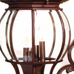 Chateau Traditional 4-Light Wall Lantern with Clear Glass