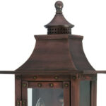 St. Charles Colonial 2-Light Copper Wall Lantern 9 St. Charles Colonial 2-Light Copper Wall Lantern