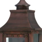 St. Charles Colonial 2-Light Copper Wall Lantern 8 St. Charles Colonial 2-Light Copper Wall Lantern