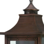 St. Charles Copper Colonial-Style 2-Light Wall Sconce 9 St. Charles Copper Colonial-Style 2-Light Wall Sconce