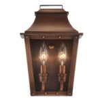 Coventry Traditional Copper Pocket Lantern with Clear Glass Panes 6 Coventry Traditional Copper Pocket Lantern with Clear Glass Panes