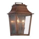 Coventry Traditional Copper Pocket Lantern with Clear Glass Panes 5 Coventry Traditional Copper Pocket Lantern with Clear Glass Panes