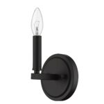 Matte Black Minimalist Wall Sconce with Exposed Bulb 10 Matte Black Minimalist Wall Sconce with Exposed Bulb