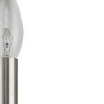 Minimalist Silver Wall Sconce with Industrial-Style Swing Arm Design 9 Minimalist Silver Wall Sconce with Industrial-Style Swing Arm Design