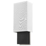 Rectangular Wall Sconce with Linen Shade, Espresso/Chrome Finish 6 Rectangular Wall Sconce with Linen Shade, Espresso/Chrome Finish