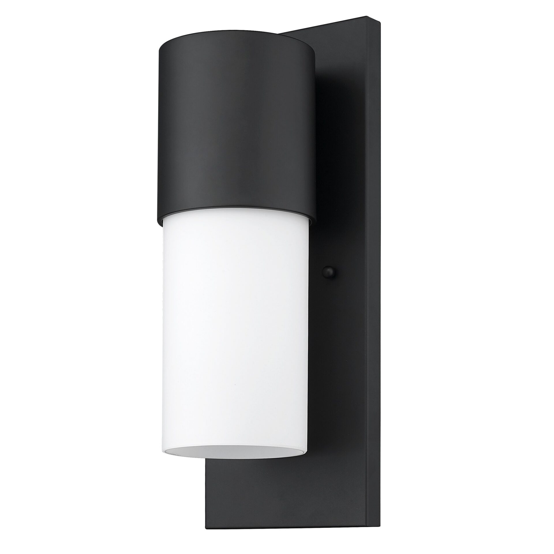 Matte Black and White Modern Wall Light 1 Matte Black and White Modern Wall Light