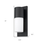 Matte Black and White Modern Wall Light 12 Matte Black and White Modern Wall Light