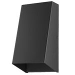 Matte Black Modern Geometric Wall Sconce for Indoor/Outdoor Use 7 Matte Black Modern Geometric Wall Sconce for Indoor/Outdoor Use