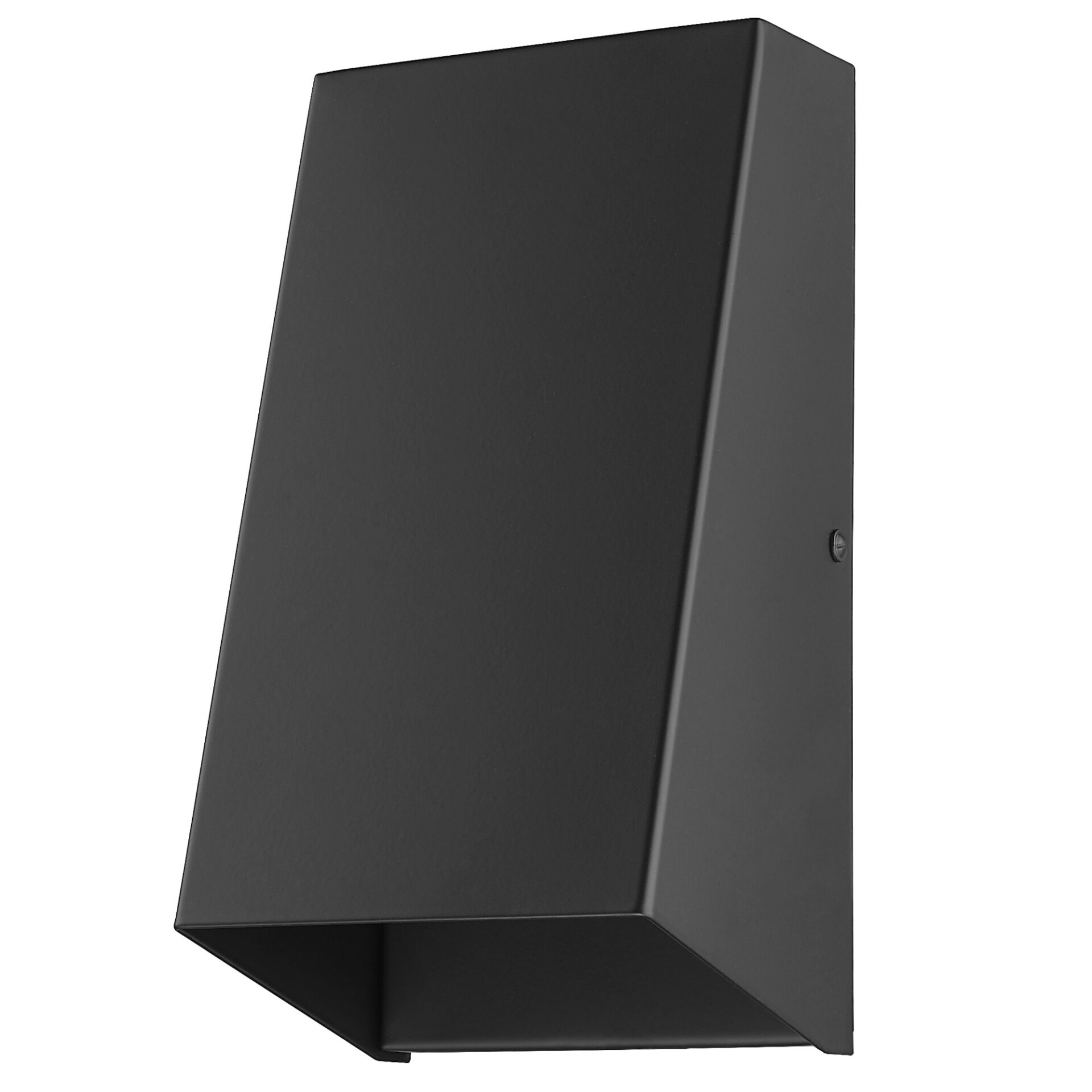 Matte Black Modern Geometric Wall Sconce for Indoor/Outdoor Use 1 Matte Black Modern Geometric Wall Sconce for Indoor/Outdoor Use