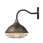 Afton Oil-Rubbed Bronze Industrial Gooseneck Wall Light 11 Afton Oil-Rubbed Bronze Industrial Gooseneck Wall Light