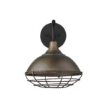 Afton Oil-Rubbed Bronze Industrial Gooseneck Wall Light 12 Afton Oil-Rubbed Bronze Industrial Gooseneck Wall Light