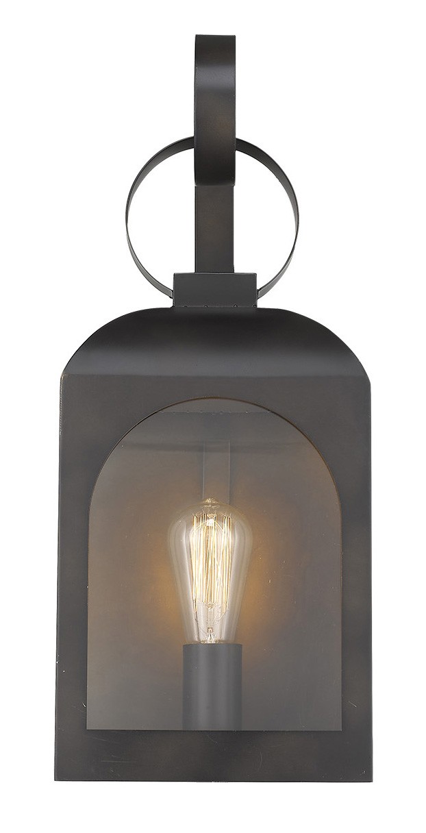Madigan Oil-Rubbed Bronze Modern Wall Lantern with Clear Glass 4 Madigan Oil-Rubbed Bronze Modern Wall Lantern with Clear Glass - Image 4