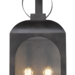 Madigan Modern Oil-Rubbed Bronze 2-Light Exterior Wall Lantern