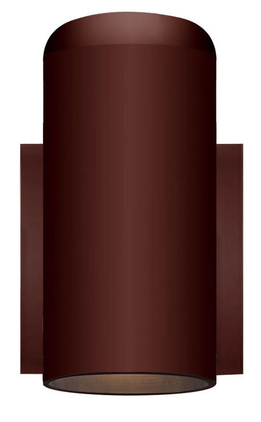 Minimalist Bronze Wall Sconce With Square Bracket and Cylindrical Design 3 Minimalist Bronze Wall Sconce With Square Bracket and Cylindrical Design - Image 3