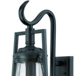 Matte Black Traditional Oil Lamp Wall Light with Glass Globe 8 Matte Black Traditional Oil Lamp Wall Light with Glass Globe