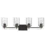 Livvy Modern Oil-Rubbed Bronze Vanity with Optic Glass 10 Livvy Modern Oil-Rubbed Bronze Vanity with Optic Glass