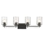 Livvy Modern Oil-Rubbed Bronze Vanity with Optic Glass 11 Livvy Modern Oil-Rubbed Bronze Vanity with Optic Glass