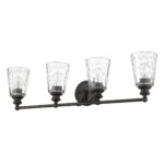 Mae 4-Light Oil-Rubbed Bronze Transitional Vanity Fixture 8 Mae 4-Light Oil-Rubbed Bronze Transitional Vanity Fixture