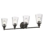 Mae 4-Light Oil-Rubbed Bronze Transitional Vanity Fixture 9 Mae 4-Light Oil-Rubbed Bronze Transitional Vanity Fixture