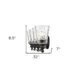 Mae 4-Light Oil-Rubbed Bronze Transitional Vanity Fixture 12 Mae 4-Light Oil-Rubbed Bronze Transitional Vanity Fixture