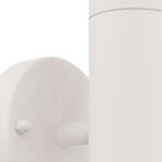 White LED Two Light Can Shape Wall Sconce 9 White LED Two Light Can Shape Wall Sconce