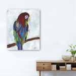 Tropical Parrot Canvas Wall Art - Bright and Vibrant 15 Tropical Parrot Canvas Wall Art - Bright and Vibrant